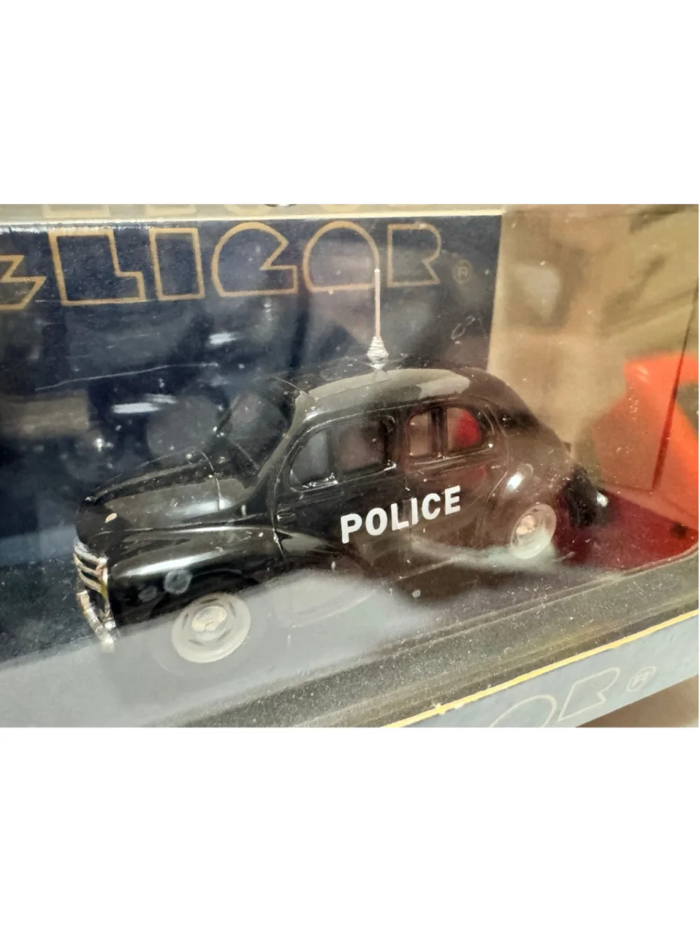 Eligor 1954 Renault 4 CV Police Parisienne 1:43 Scale Diecast Car Highway Patrol
